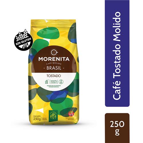 Café Molido Tostado Brasil La Virginia 250g