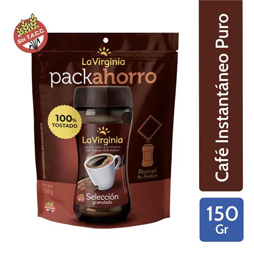 Café Instantáneo Granulado Selección La Viriginia 150g