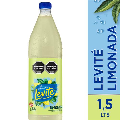 Agua Sin Gas Limonada Villa Del Sur Levite 1.5l