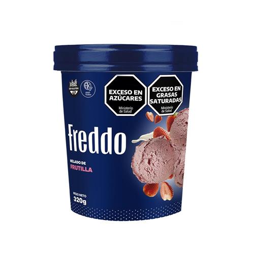 Helado De Frutilla Freddo 320g