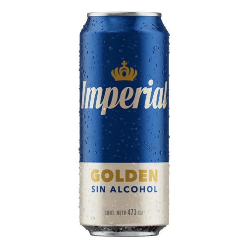 Cerveza Sin Alcohol Golden Imperial 473 CC