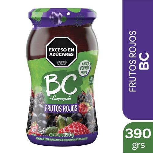 Mermelada Frutos Rojos Bc La Campagnola 390g