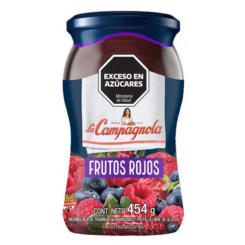Mermelada De Frutos Rojos La Campagnola 450g