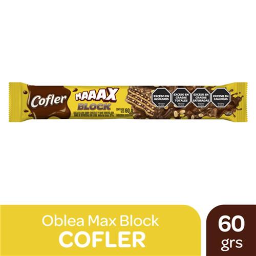 Oblea Max Block Con Mani 60g