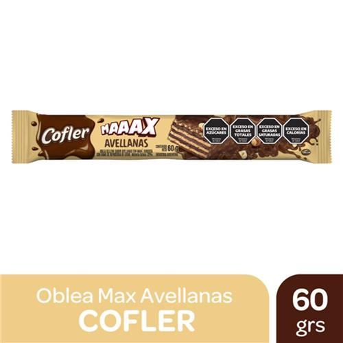 Oblea Max Avellanas Cofler 60g