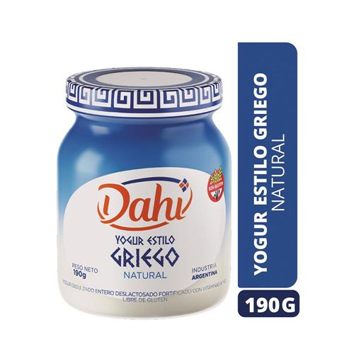 Yogur Griego Natural DAHI 190g