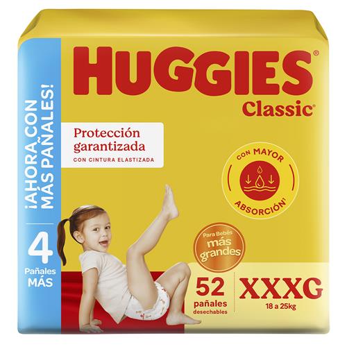 Pañales HUGGIES Classic Xxxg X52