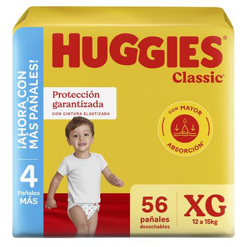 Pañales HUGGIES Classic Xg X56