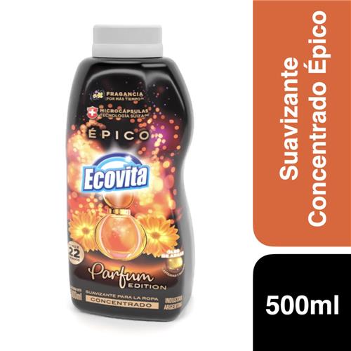 Suavizante Para Ropa Concentrado Épico Ecovita 500ml