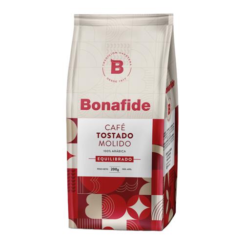Café Tostado Molido Equilibrado Bonafide 200g