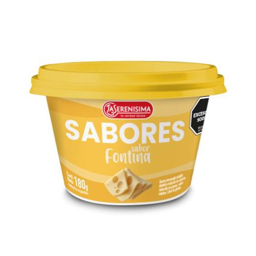 Queso Untable Sabor Fontina La Serenisima 180g