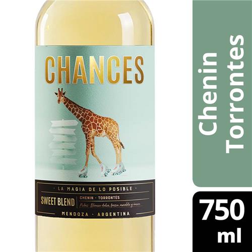 Vino Chenin Torrontés Chances 750ml