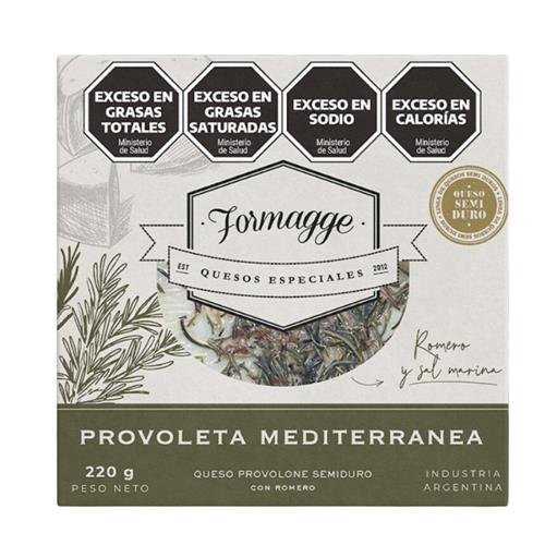 Queso Provoleta Mediterránea Formagge 220g