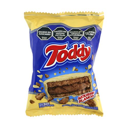 Alfajor Mousse Blanco Toddy 50g