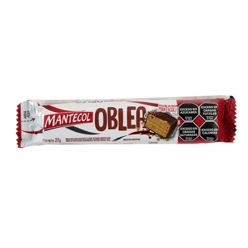 Oblea Con Pasta De Maní Mantecol 27g