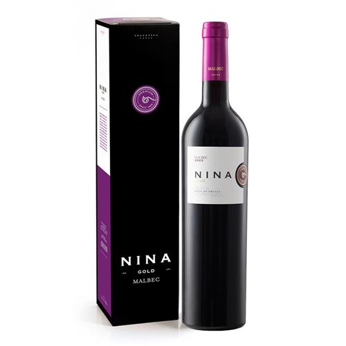 Vino Tinto Malbec Gold Nina 750ml