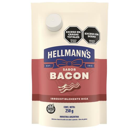 Aderezo Sabor Bacon Hellmanns 250g