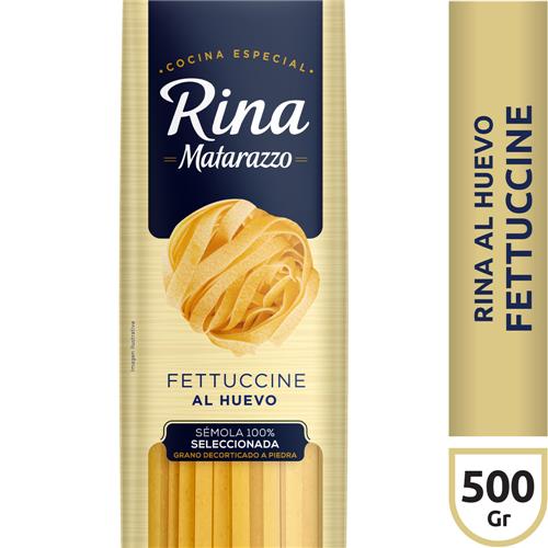 Fideo Al Huevo Fetuccine Rina 500g