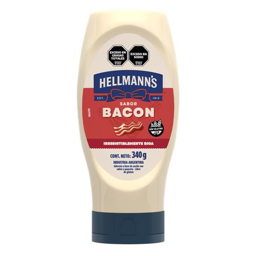Aderezo Sabor Bacon Hellmans 340g