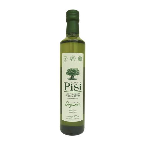 Aceite De Oliva Virgen Extra Orgánico Pisi 500ml