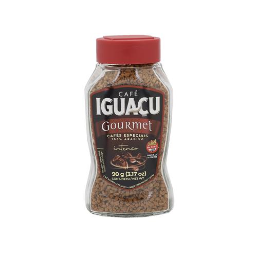 Café instantáneo liofilizado Gourmet Intenso Iguaçu 90g
