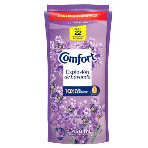 Suavizante Para Ropa Explosión De Lavanda Comfort 450ml