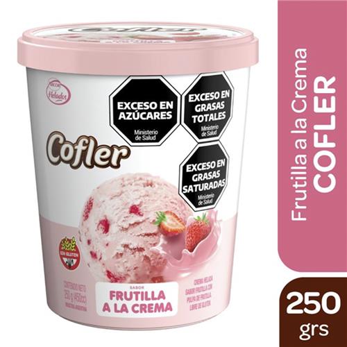 Helado De Fruta A La Crema Cofler 250g