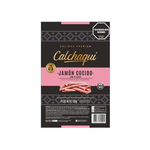Jamón Cocido Feteado Calchaqui 130g