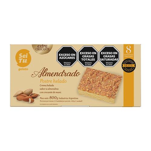 Postre Helado Almendrado Sei Tu 800g