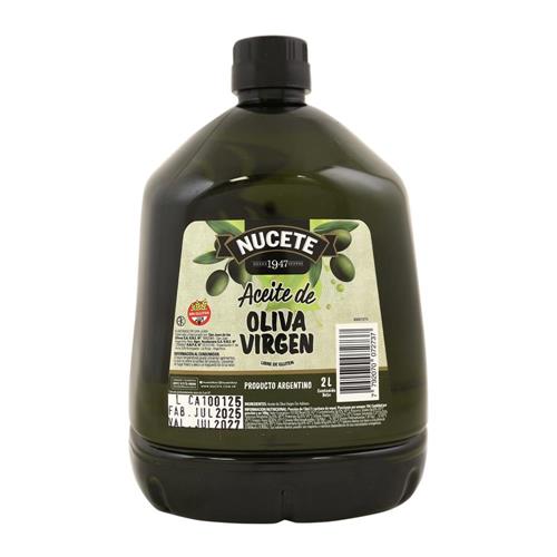 Aceite Oliva Virgen Nucete Oliva Botella 2 L