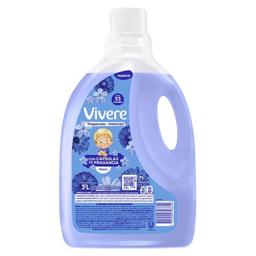 Suavizante Para Ropa Clasico Vivere 3l