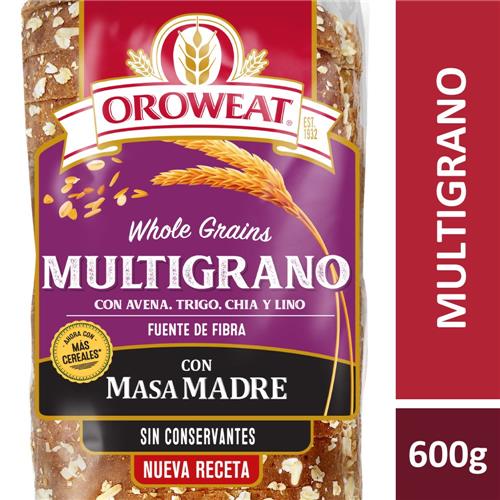 Pan Multigrano Oroweat 600g