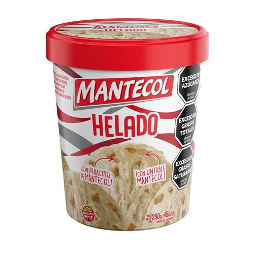 Helado C/Ped.D/Mani Mantecol Pot 250 Grm