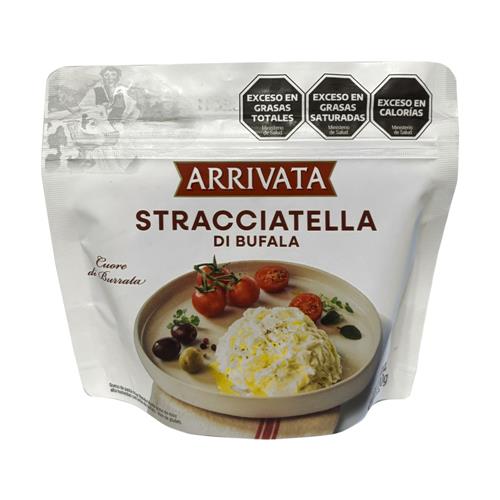 Queso Mozzarella Bur.Stracc.Buf Arrivata Paq 200 Grm