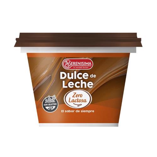 Dulce De Leche Zero Lactosa La Serenisi Pot 250 Grm
