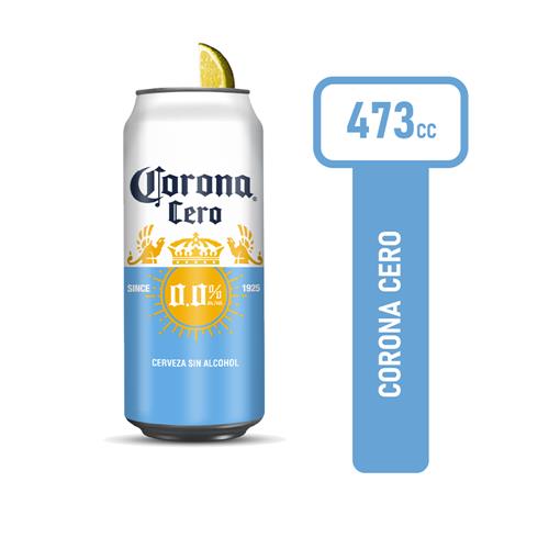 Cerveza Sin Alcohol 0.0% Corona Lat 473 Ml