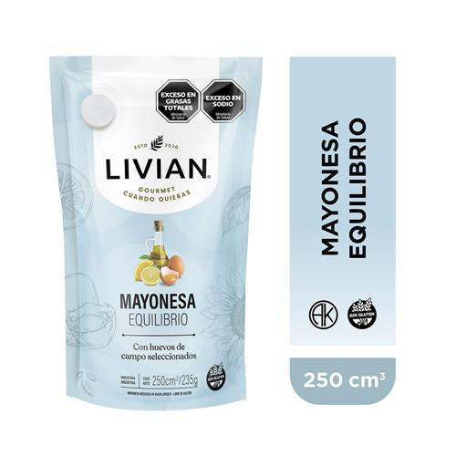 Mayonesa equilibrio LIVIAN 235g