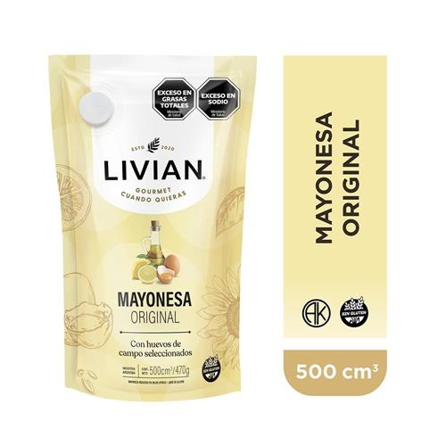 Mayonesa original LIVIAN 470g