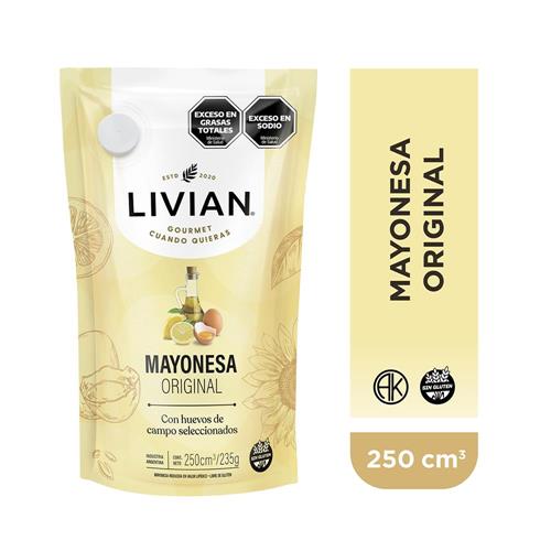 Mayonesa original LIVIAN 235g