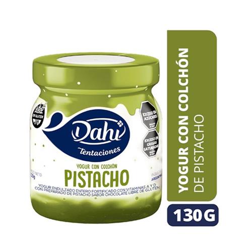 Yogur entero con colchón de pistacho DAHI 130g