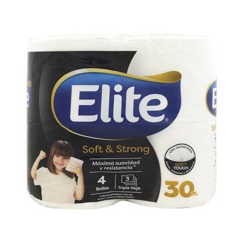 Papel higiénico Soft & Strong ELITE 4x30m