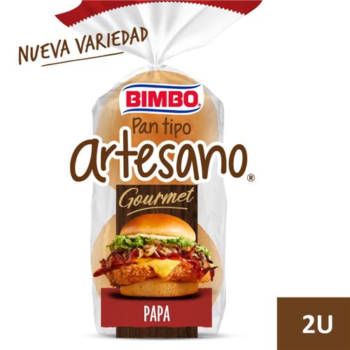 Pan Hamburguesa Papa Artesano 160g