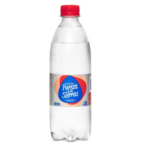 Agua con gas de mesa PUREZA DE LAS SIERRAS 500ml