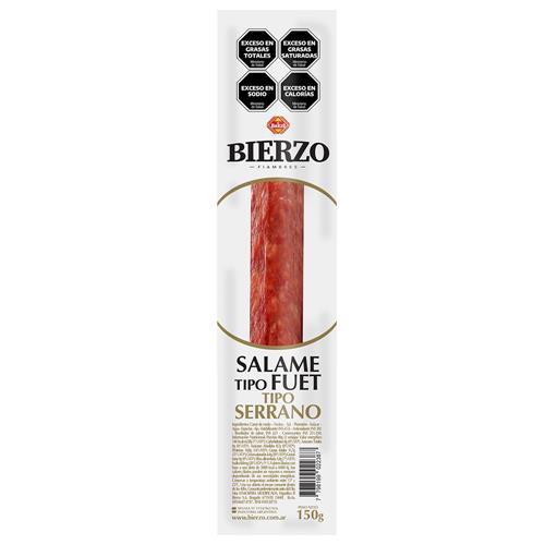 Salame tipo Fuet Serrano EL BIERZO 150g