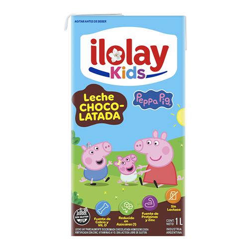 Leche chocolatada sin lactosa ILOLAY 1L