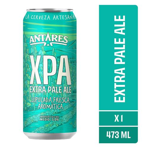 Cerveza XPA extra Pale Ale ANTARES 473ml