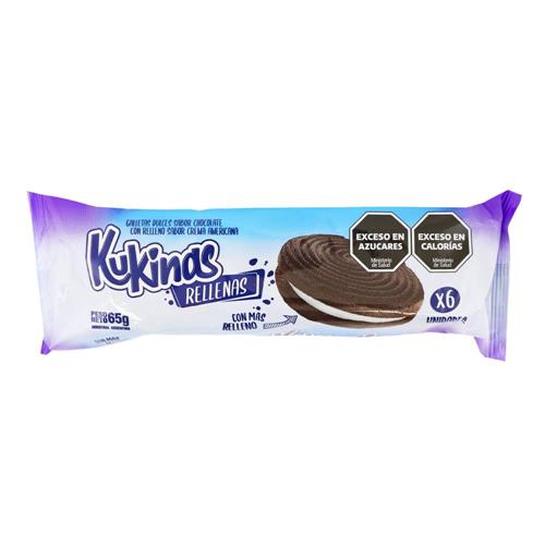 Galletitas rellenas de crema americana KUKINAS 65g