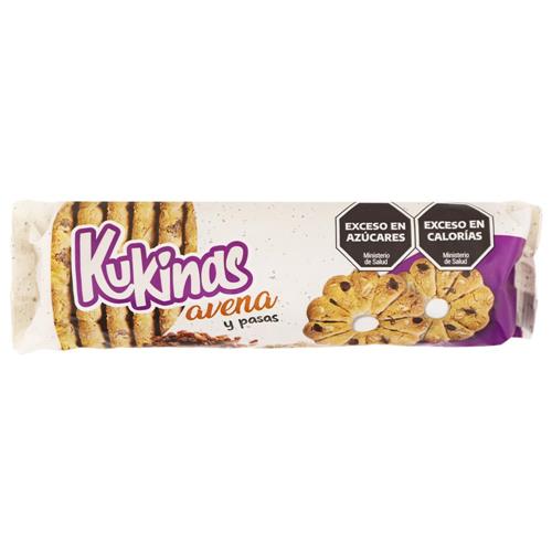 Galletitas de avena con pasas KUKINAS 175g
