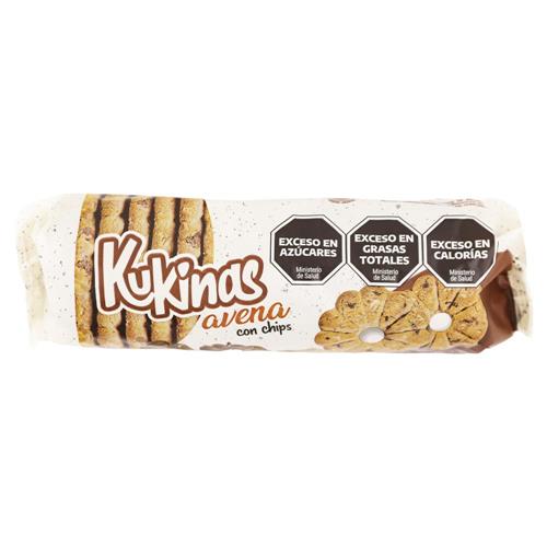 Galletitas de avena con chips KUKINAS 175g