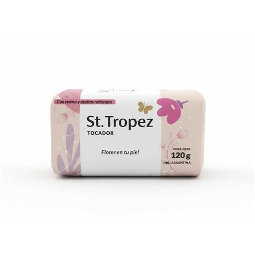 Jabón de tocador flores en tu piel ST.TROPEZ 120g